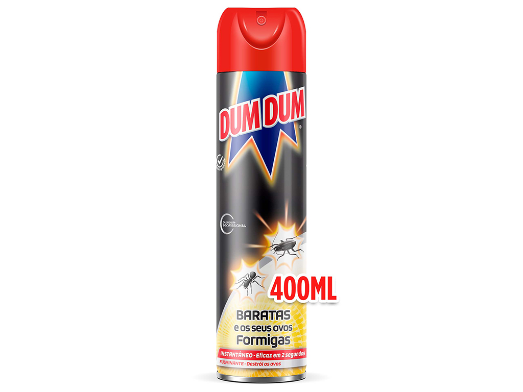 INSECTICIDA DUM DUM AEROSOL RASTEJANTES 400ML