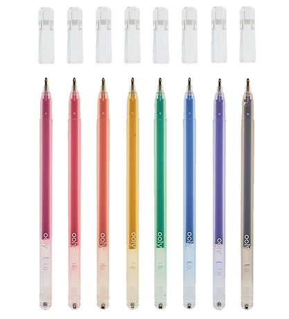 Ooly Kugelschreiber m. Glitzer - 8 St. - Radiant Glitter Gel Pen