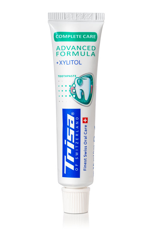 TRISA Zahnpasta Complete Protection Paste Swiss Herbs Tb 15 ml