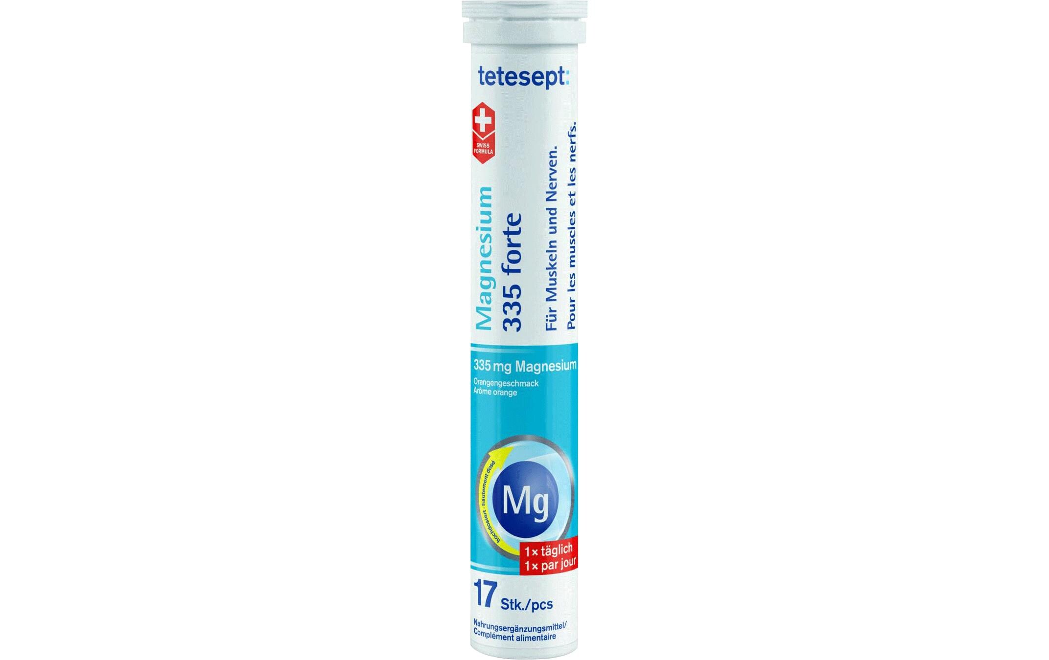 Magnesium 335 forte 17 BrausetablettenNahrungsergänzungsmittel mit Magnesium