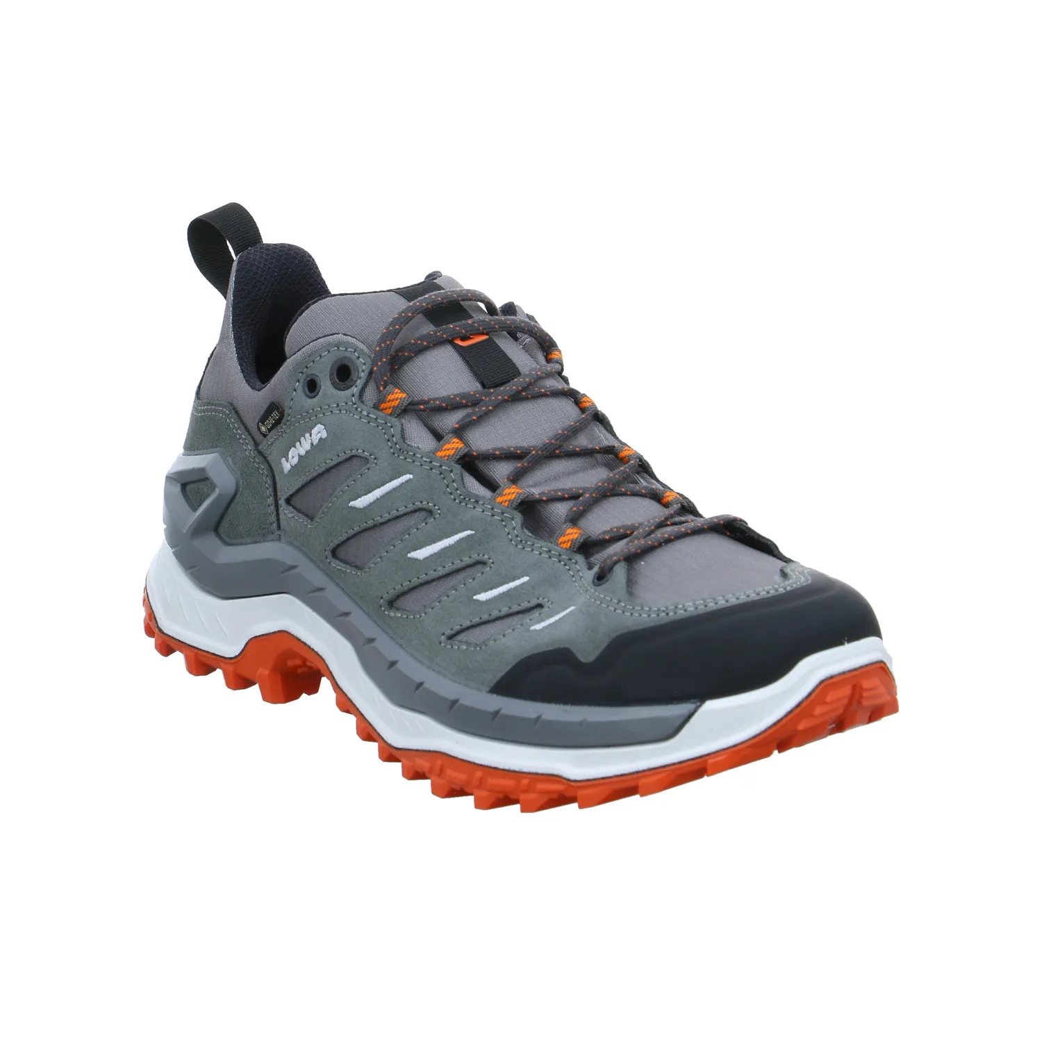 LOWA Walking + Outdoor Grau Leder