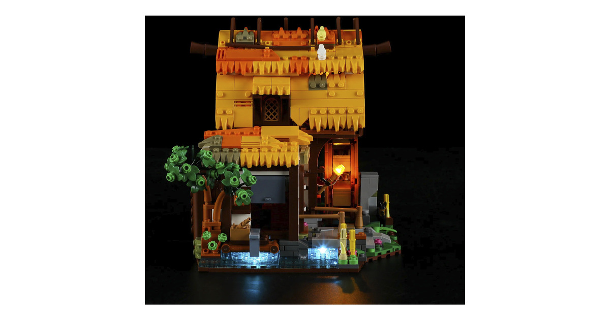 LumibricksMiddle Ages - Medieval Water Mill Constructiespeelgoed  (F9061)