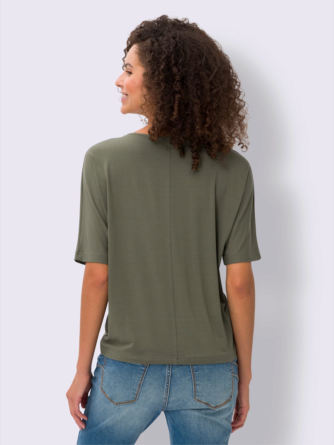 T-shirt viscose douce et fluide