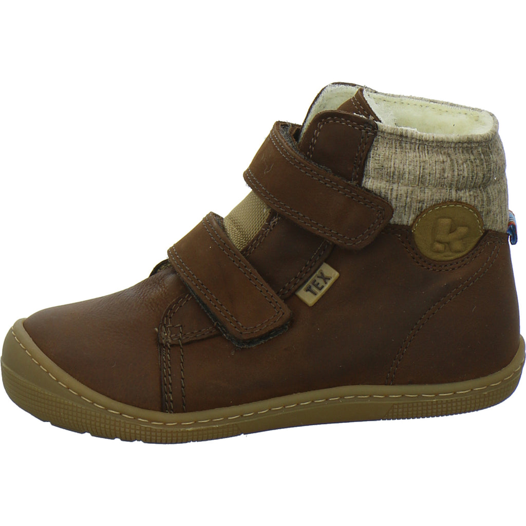Koel Winterschuhe Jungen Barefoot Dunkelbraun