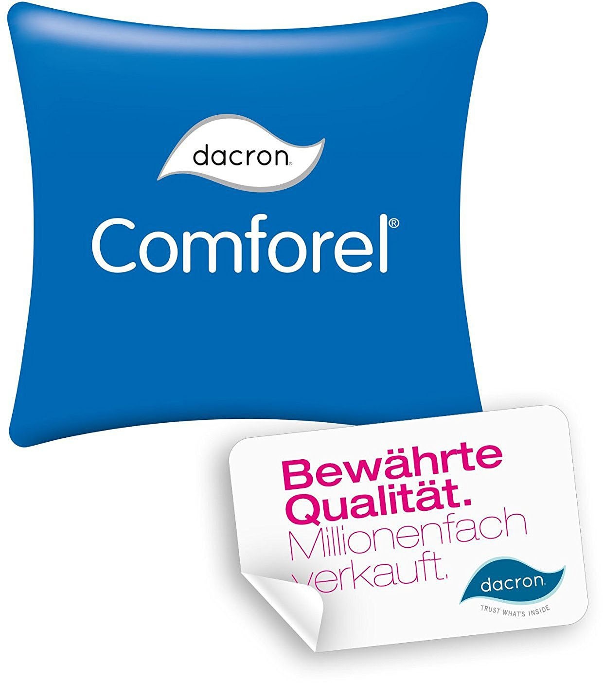 Jekatex Nackenstützkissen »Ergo« Füllung: Comforel® Hohlfaser Bezug: Baumwolle 1 Stk. tlg. Zertifiziert durch die Aktion gesunder Rücken (AGR) e.V.