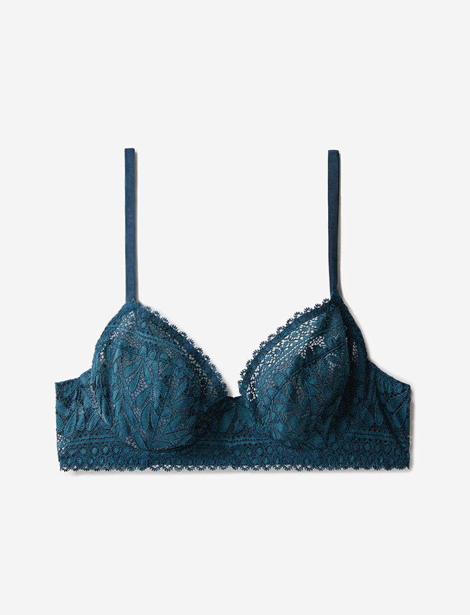 Soutien-gorge avec armatures - bleu canard