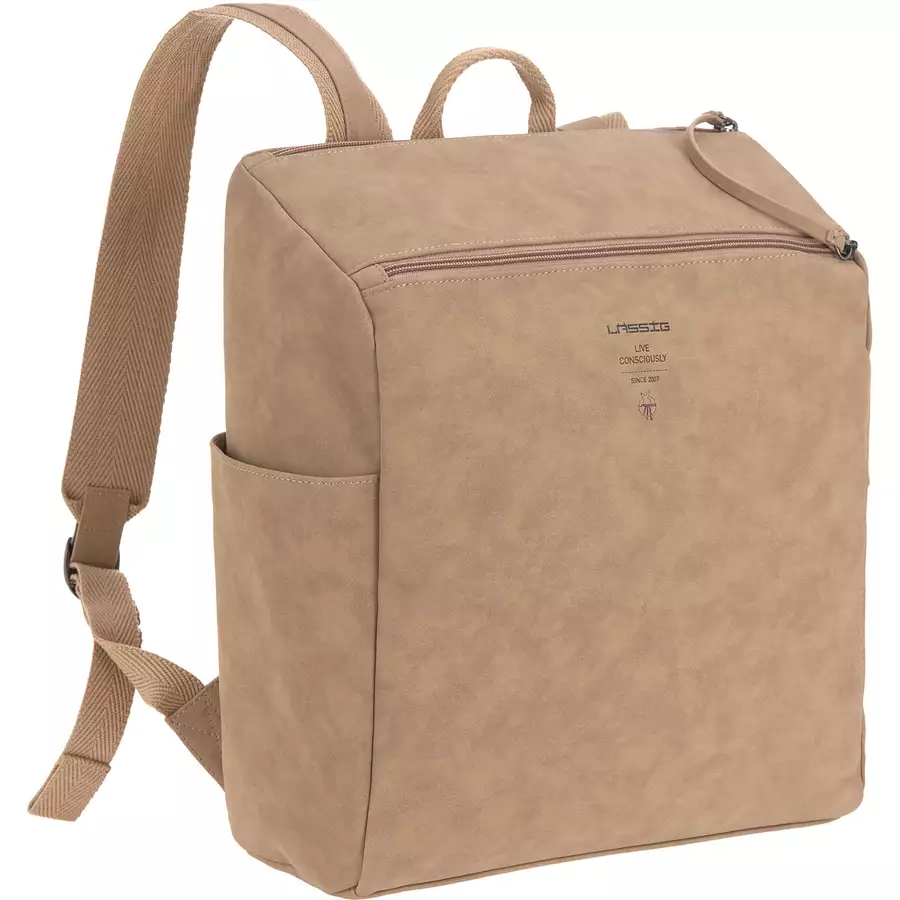 LÄSSIG Wickelrucksack Tender Backpack camel