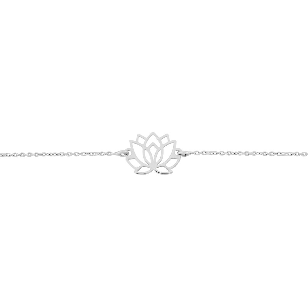Bracelet Maylie Argent Blanc
