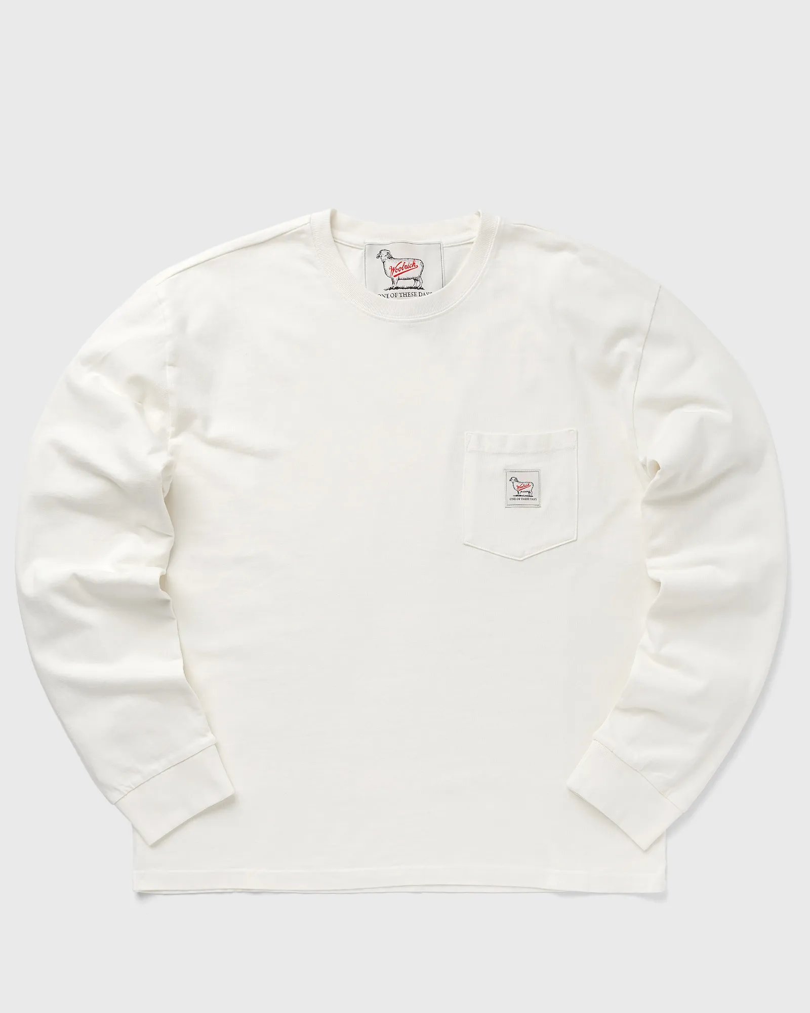 One of these Days One of These Days x Woolrich LONGSLEEVE POCKET TEE