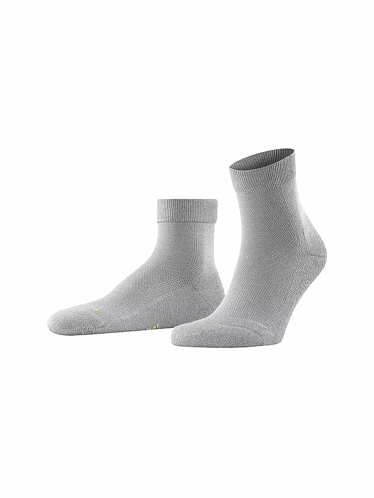 FALKE Kurzsocken COOL KICK light grey melange hellgrau