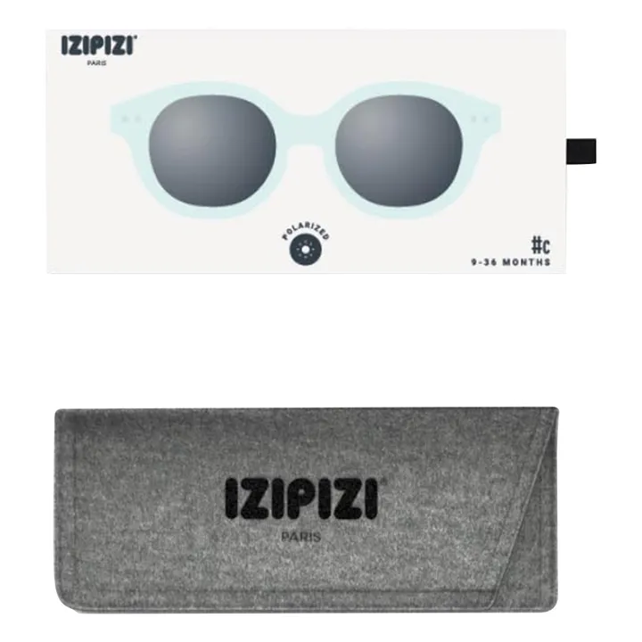 IZIPIZI Lunettes de Soleil #C Kids | Vert d'eau