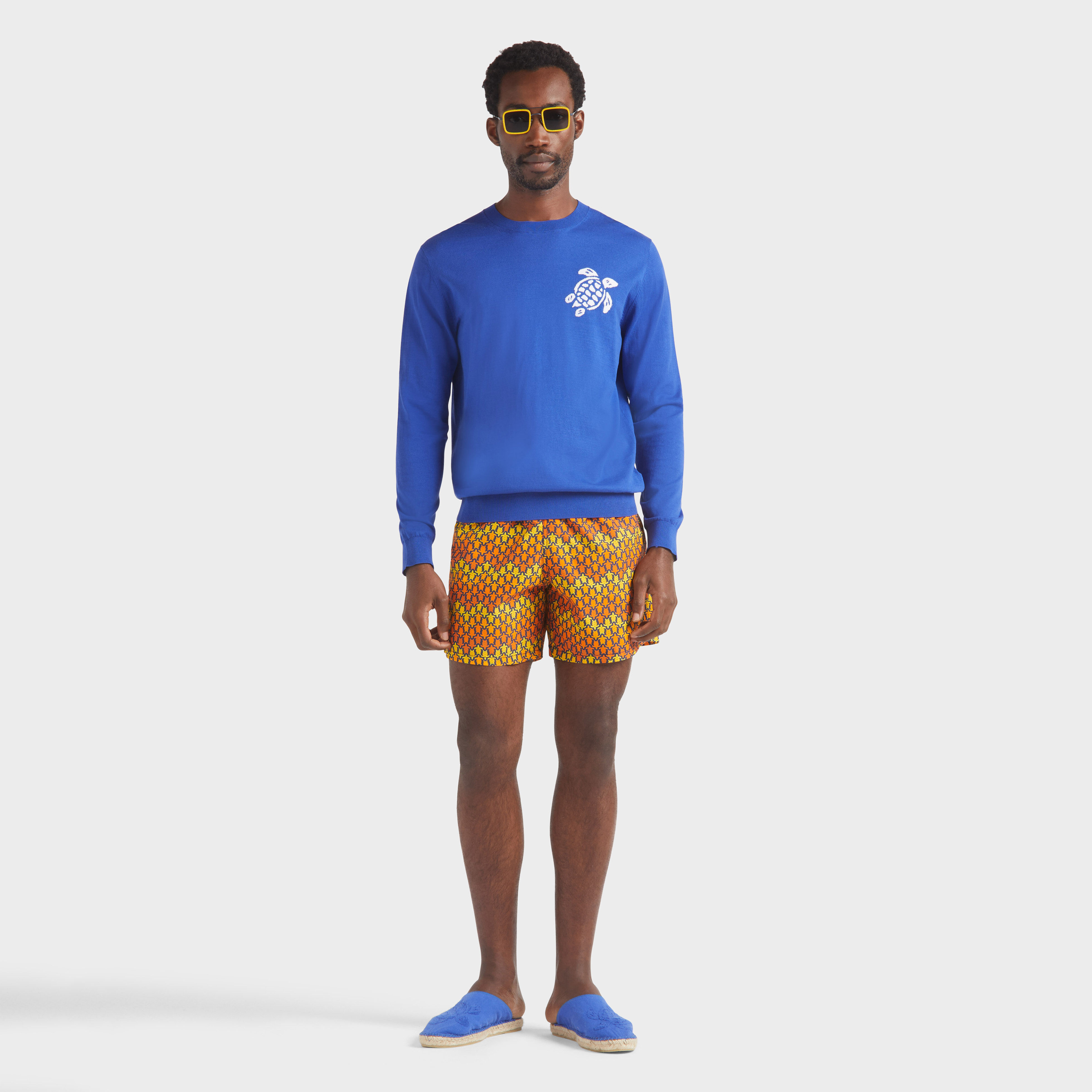 Look Herringbones Turtles Homme | Maillots de Bain Homme Vilebrequin