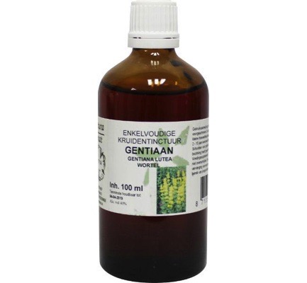 De Cruydhof Gentiana lutea radix / gentiaan tinctuur bio (100 ml)