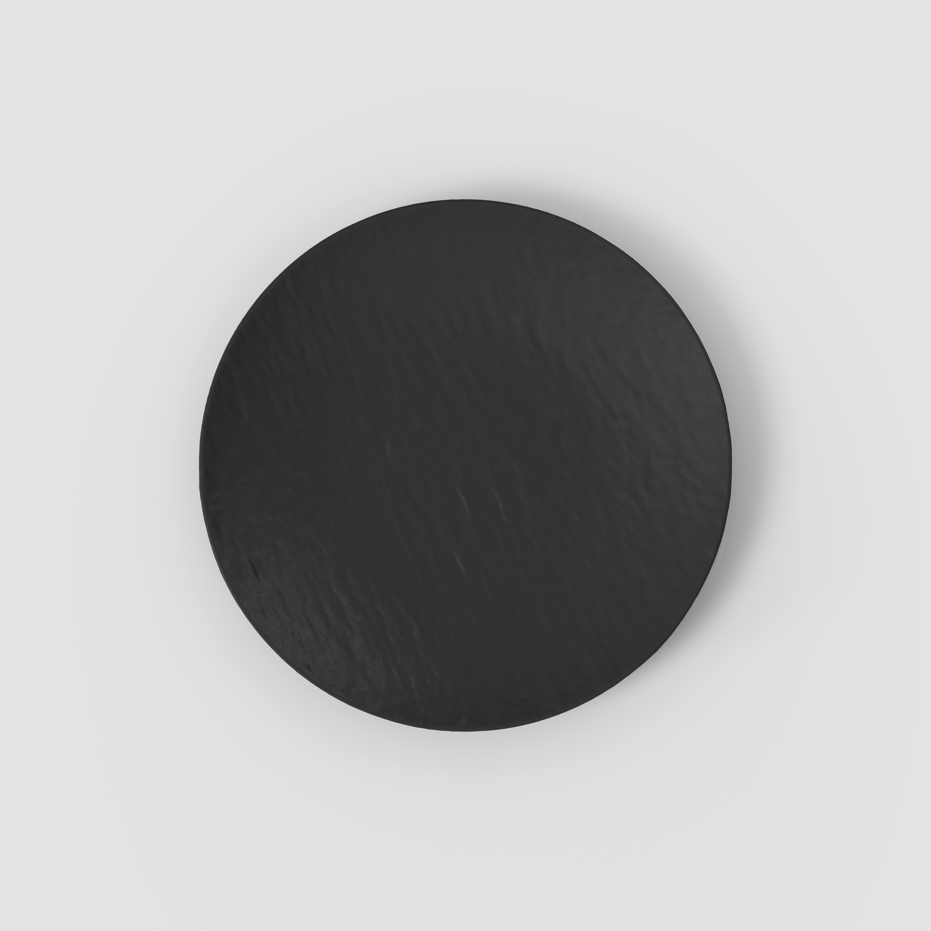 Manufacture Buffet plate Black, 9.9'', Premium Porcelain