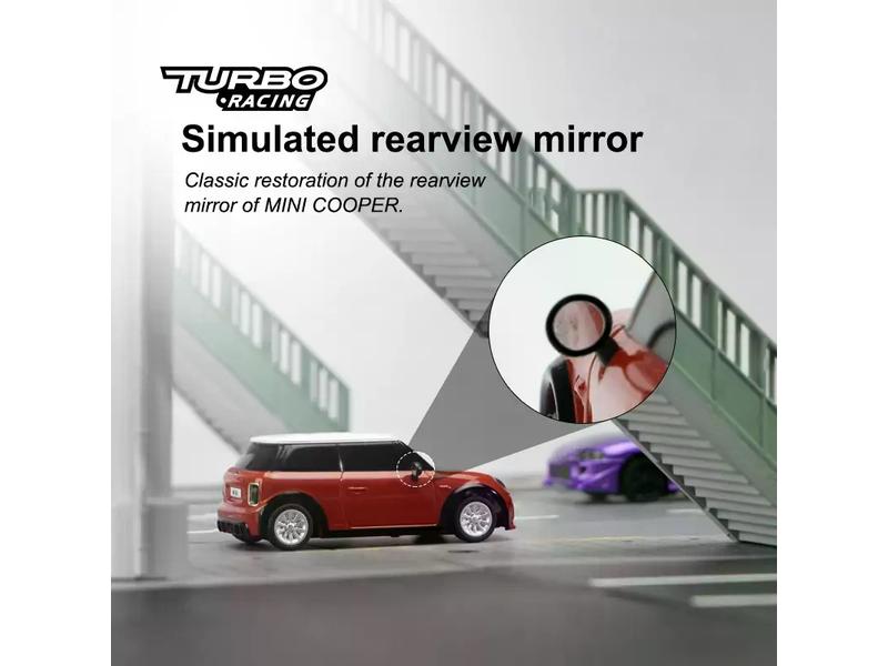Turbo Racing Mini Cooper TR01, RTR, 1:76 Vollwertiges RC-Auto im micro Format
