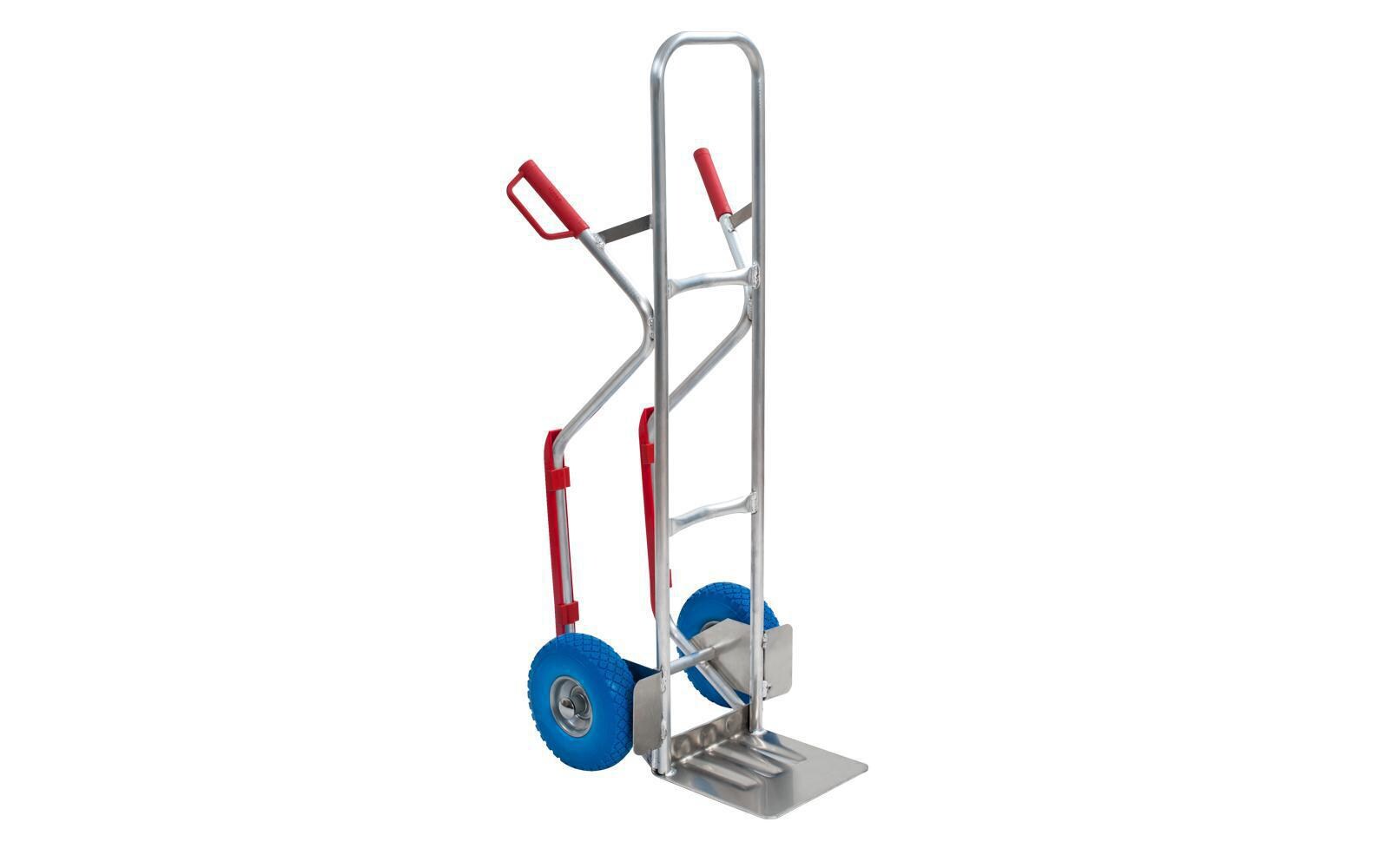 Sackkarre 250 kg<br>Aluminium Stapelkarre – Pannensicher