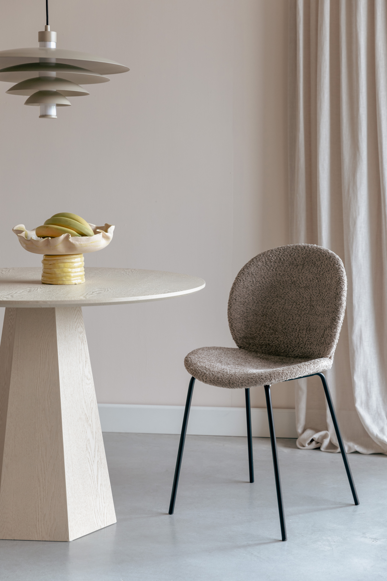 Eetkamerstoel Bonnet beige - set van 2