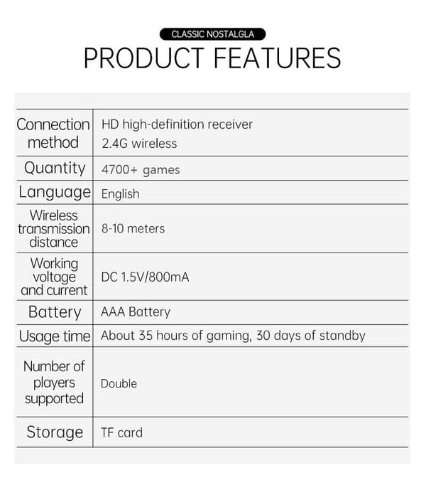 SF900 HD Game Stick Handheld Retro Game Console 4700 Games for SNES Controller spel stick
