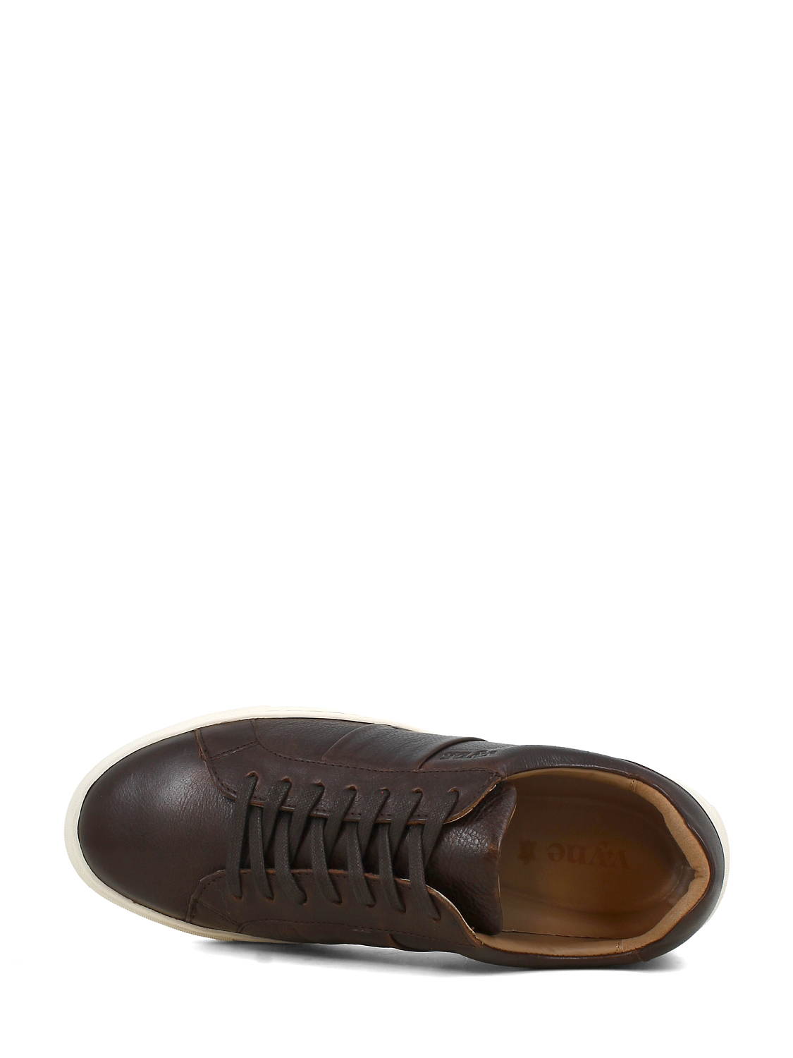 VYNE Cascais Leather Sneakers Brown