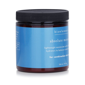 Bioelements Hidratante Absolute Moisture (Tamanho profissional, p/ pele mista) 236ml/8oz