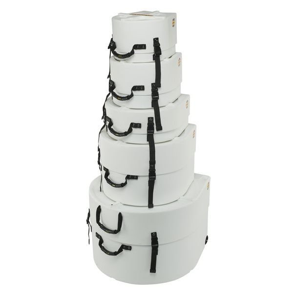 Hardcase HRockFus3 F.Lined Set White