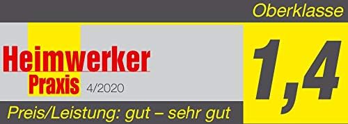 Aktobis Decken-Heizstrahler, Balkonheizer, Zeltheizer WDH-210S (Silbergrau + bis 2.100 Watt + Geringe Blendwirkung)