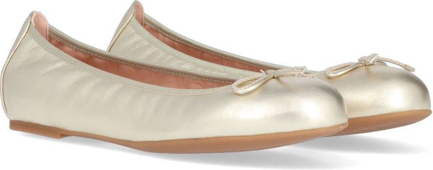 UNISA Ballerina Dames Acor Maat: 38 Materiaal: Leer Kleur: Goud