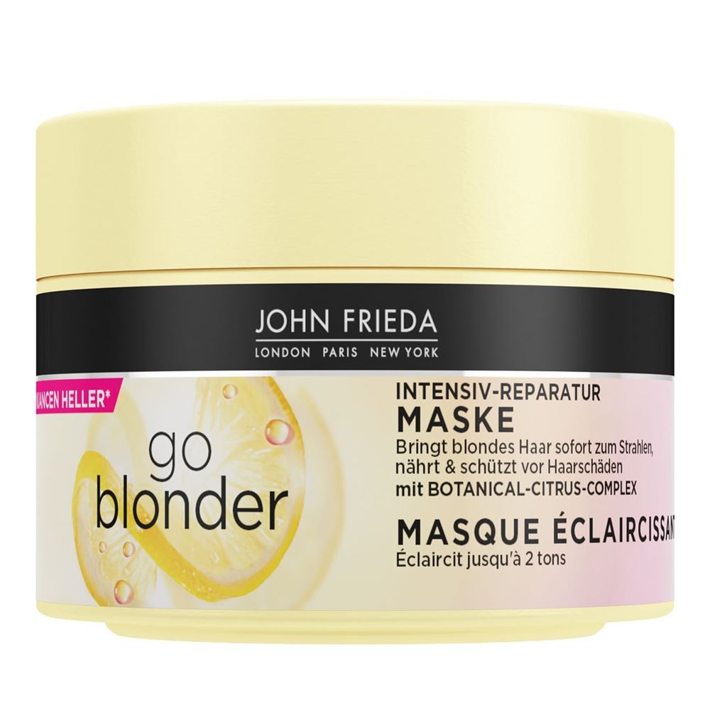 JOHN FRIEDA Sheer Blonde Go Blonder Maske Intensiv Reparatur Tb 250 ml