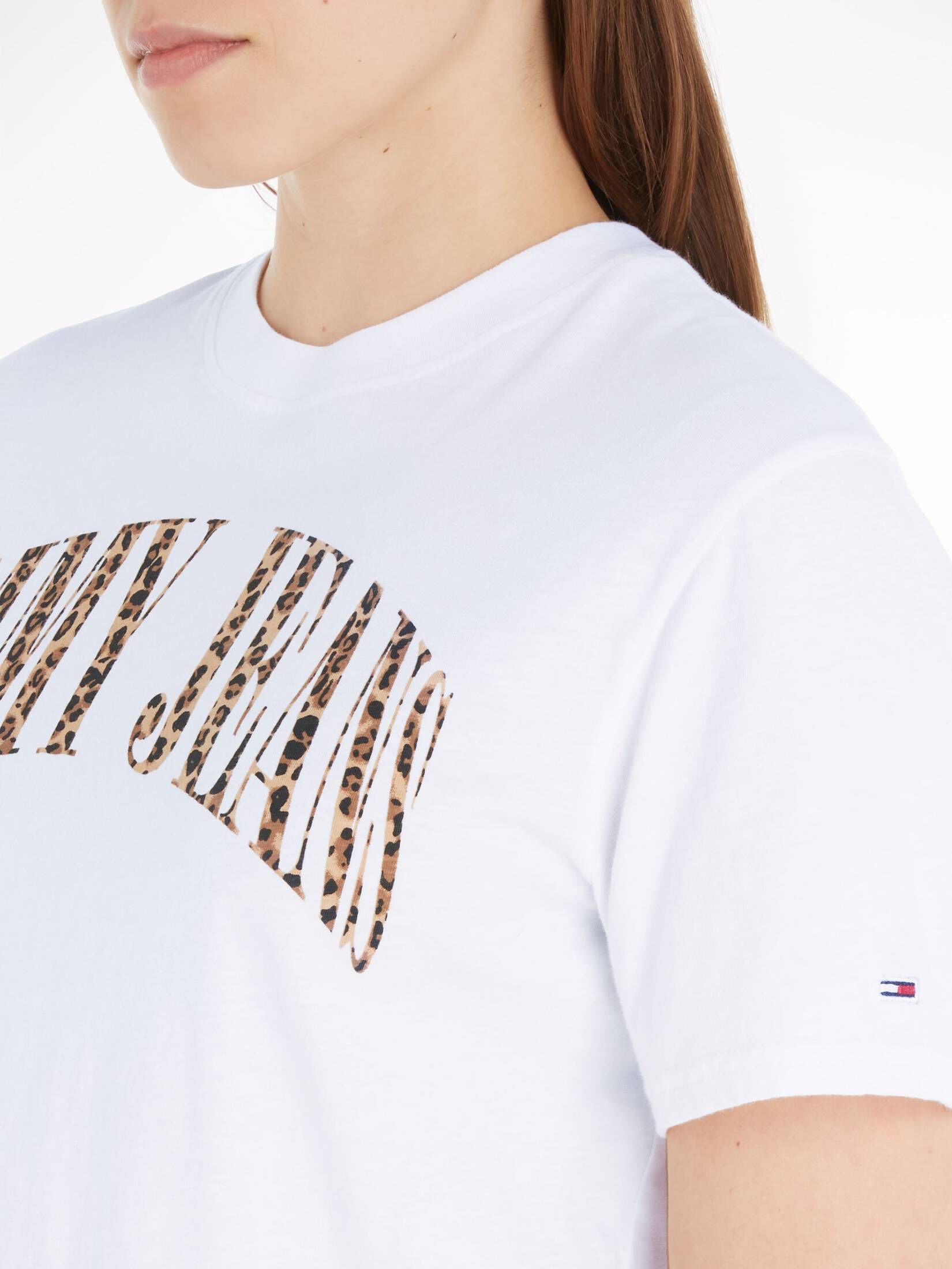 Tommy Jeans| Damen T-Shirt TJW CLS LEO