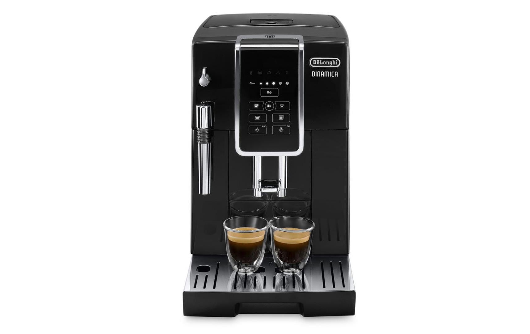 Kaffeevollautomat Dinamica ECAM 350.15.B Schwarz<br>Vollautomat für Kaffeebohnen oder Kaffeepulver
