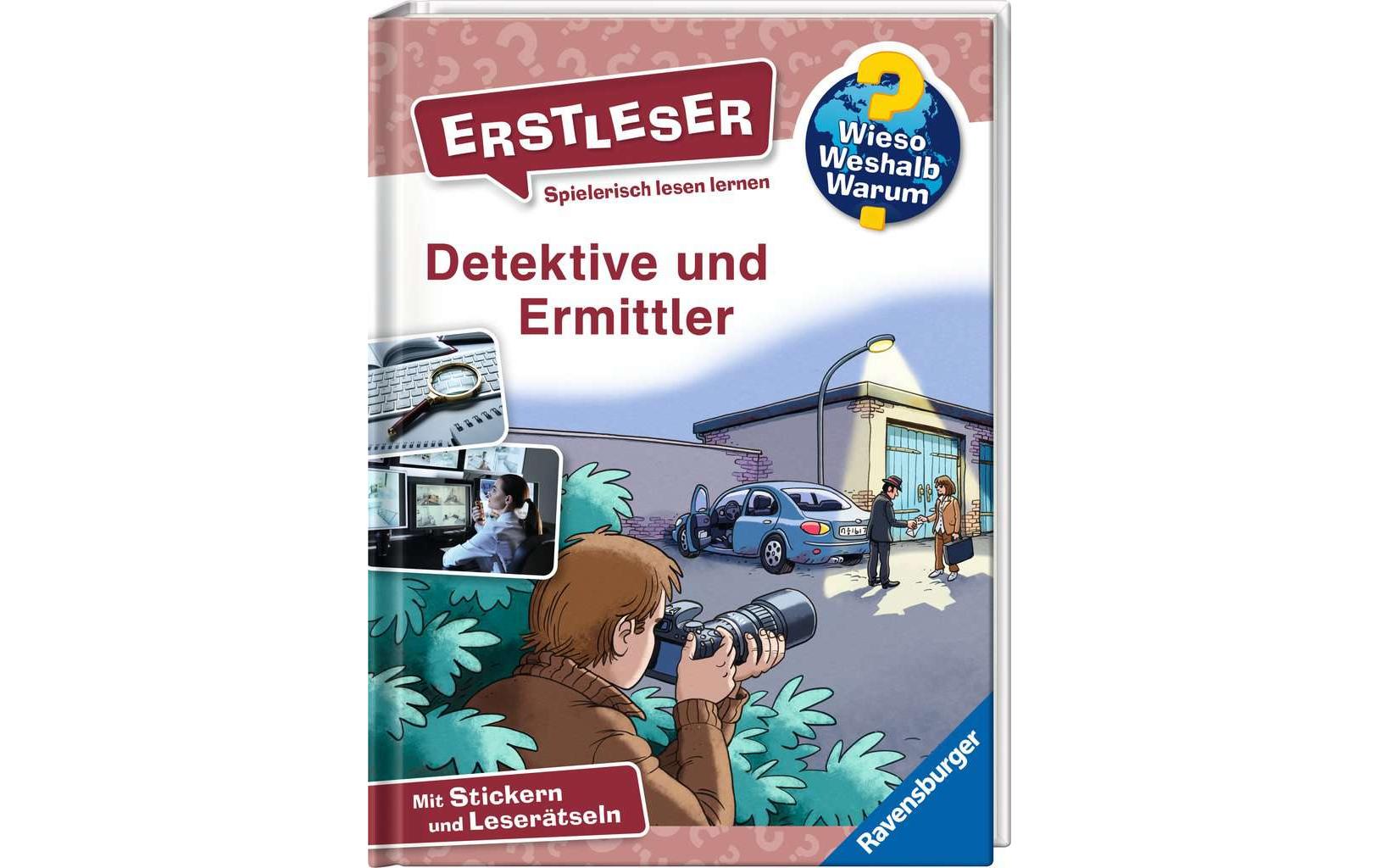 Kinder-Sachbuch WWW Erstleser – Detektive und ErmittlerLesetraining, Sachwissen und Spielspass in einem!