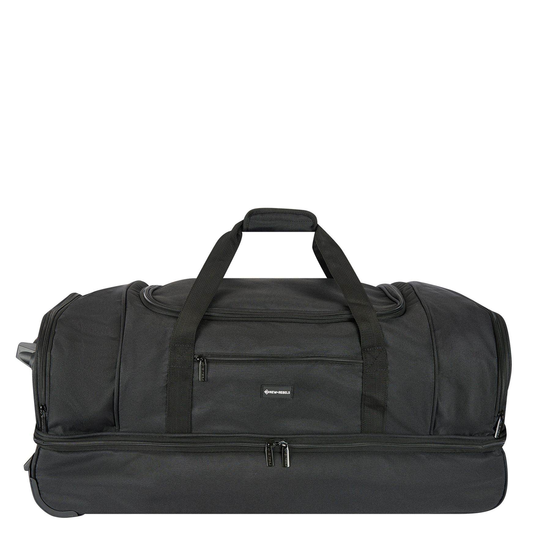 New Rebels Woodville Alexis Duffel Trolley 96L Black