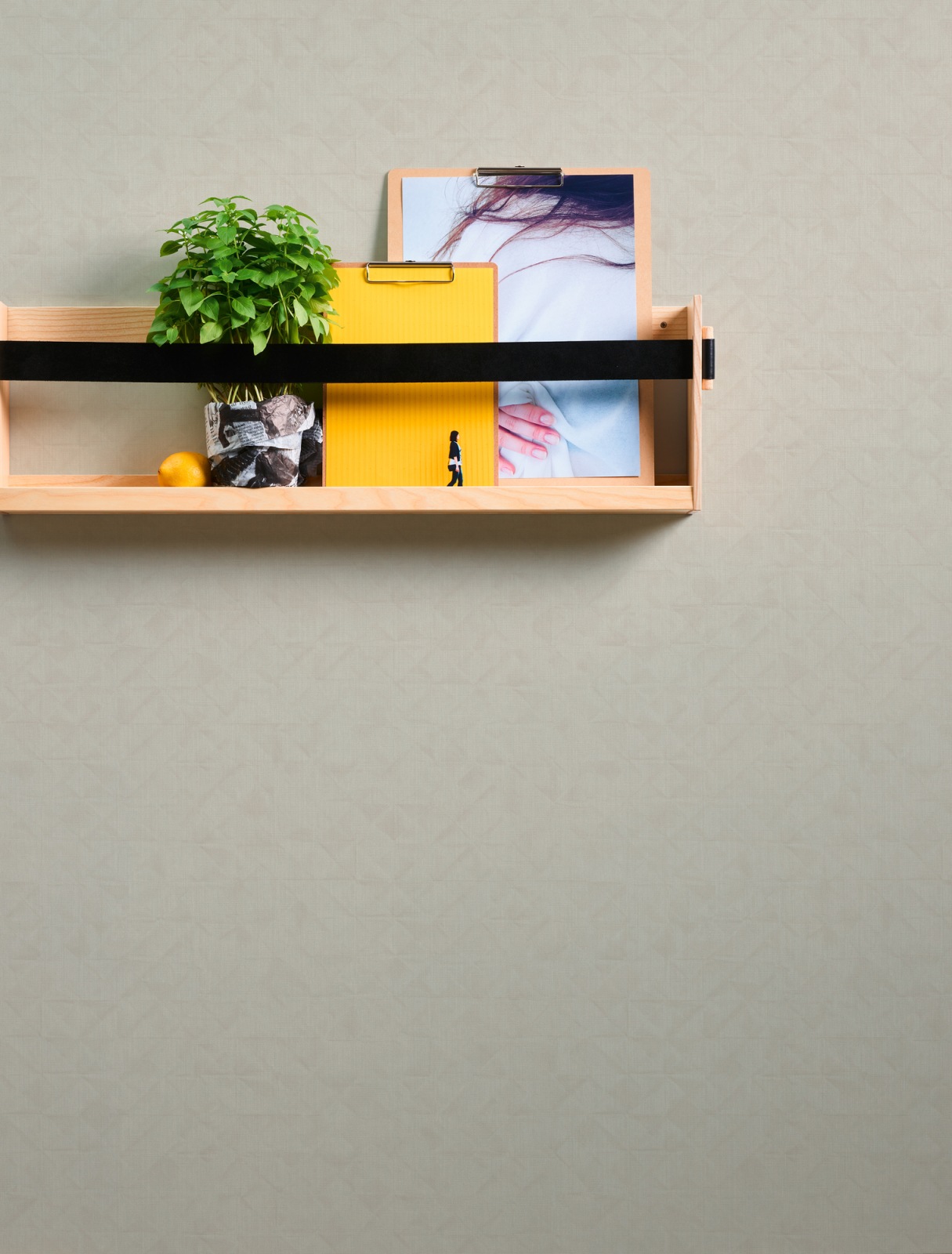Vliestapete EXOTIC LIFE - beige-grau - 10 Meter