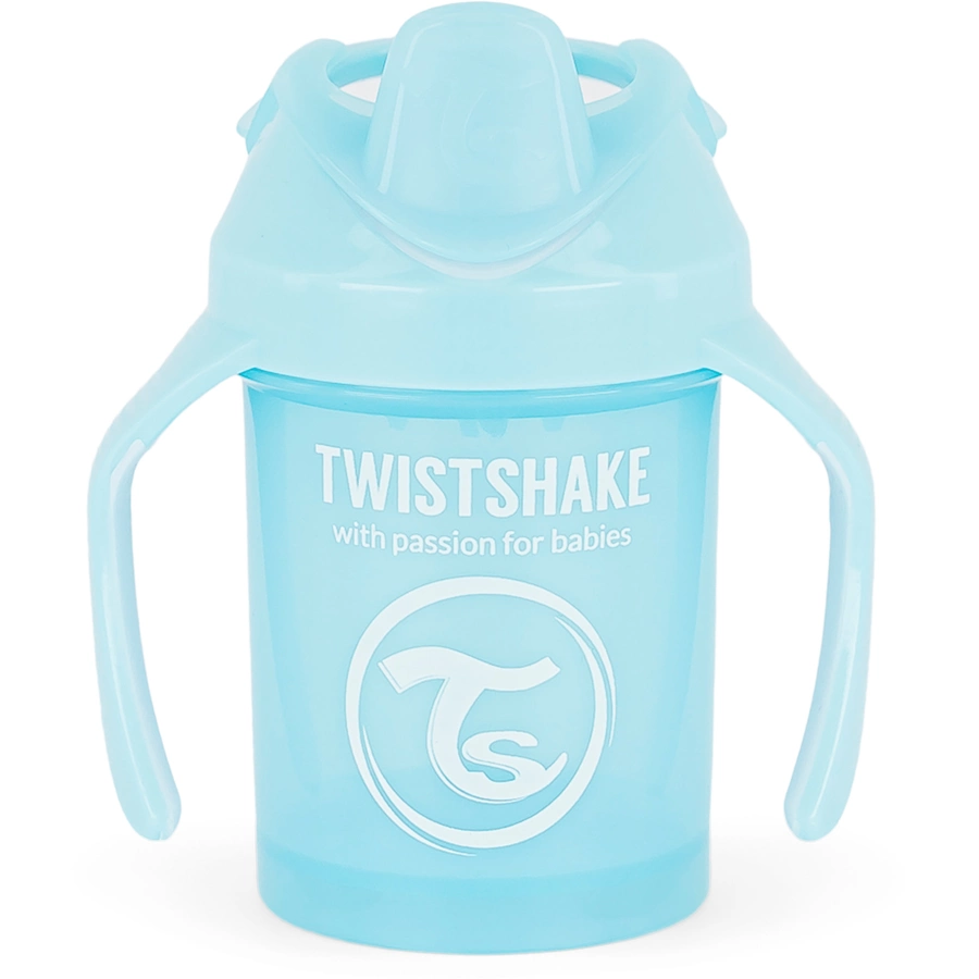 TWISTSHAKE Trinkbecher Mini Cup 230 ml 4+ Monate pastel blau