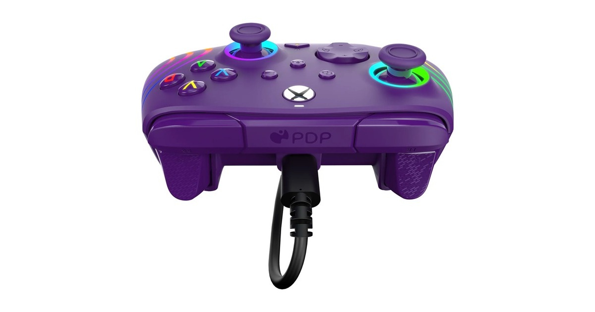 PDPWired Controller - Afterglow Wave  (Lila, Xbox Series X|S, Xbox One, PC)