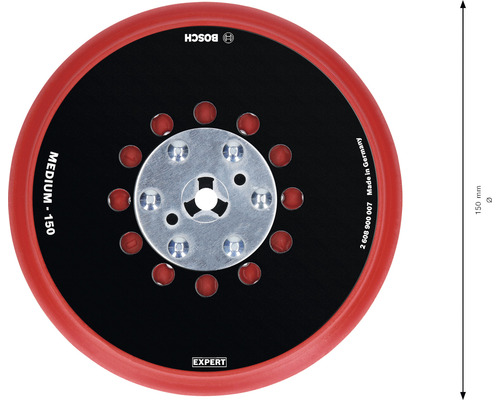 Bosch multi-gat schuurzool, middelgrote diameter, 150 mm
