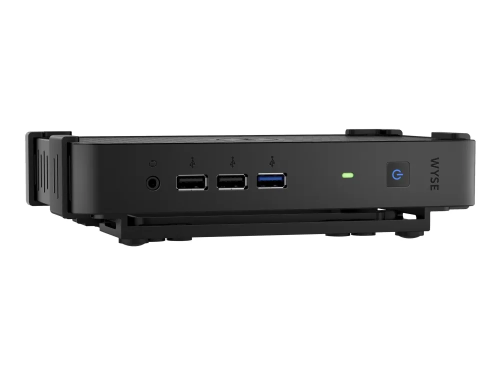 Dell Wyse 3030 LT - Tynd klient - DTS - 1 x Celeron N2807 / 1.58 GHz - RAM 2 GB - flash 4 GB - HD Graphics - Gigabit Ethernet - Wyse Thin OS - skærm: ingen - sort - BTP - med 3 Years Dell Collect and Return Service