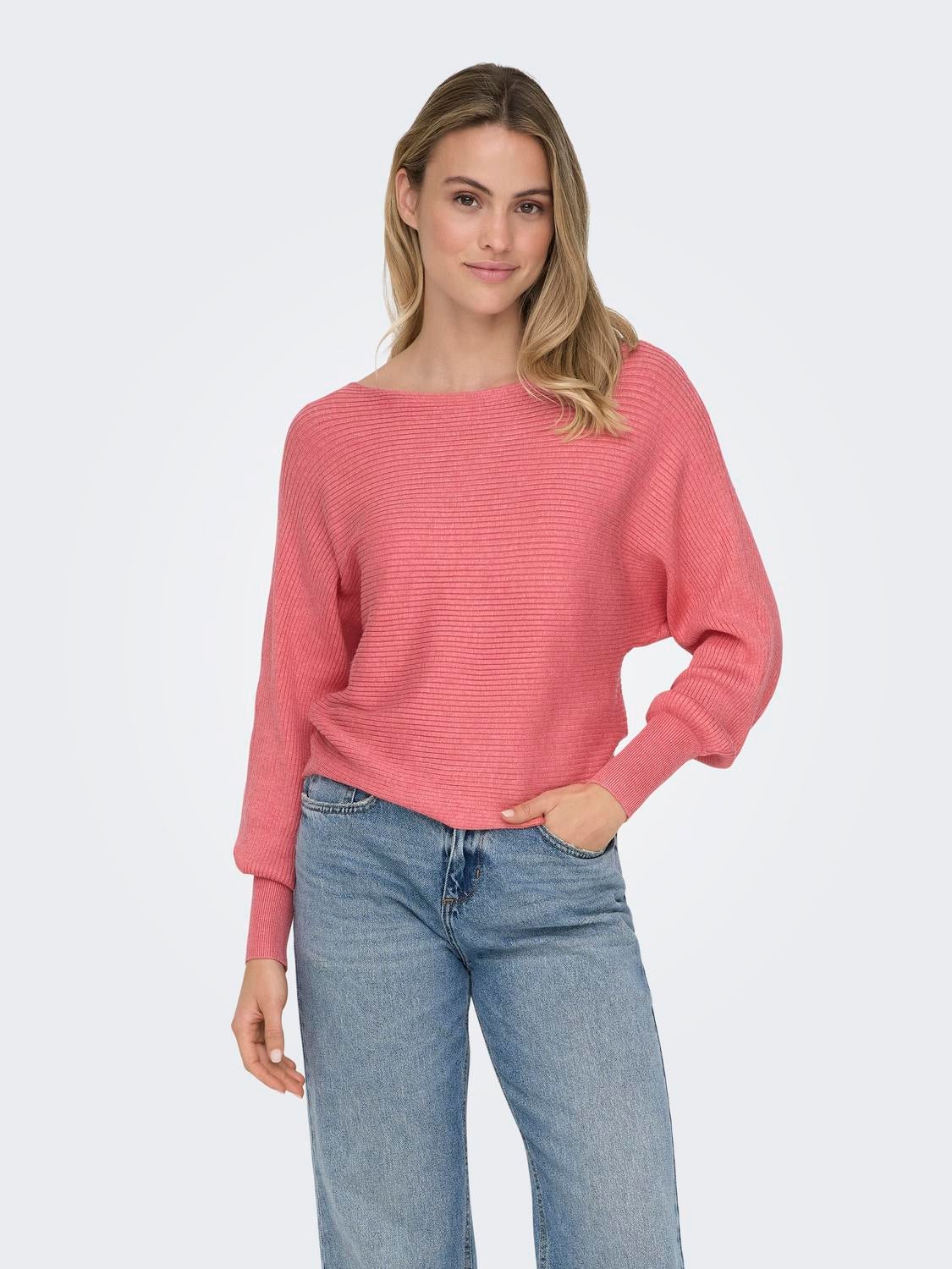 ONLADALINE Strickpullover Tea Rose