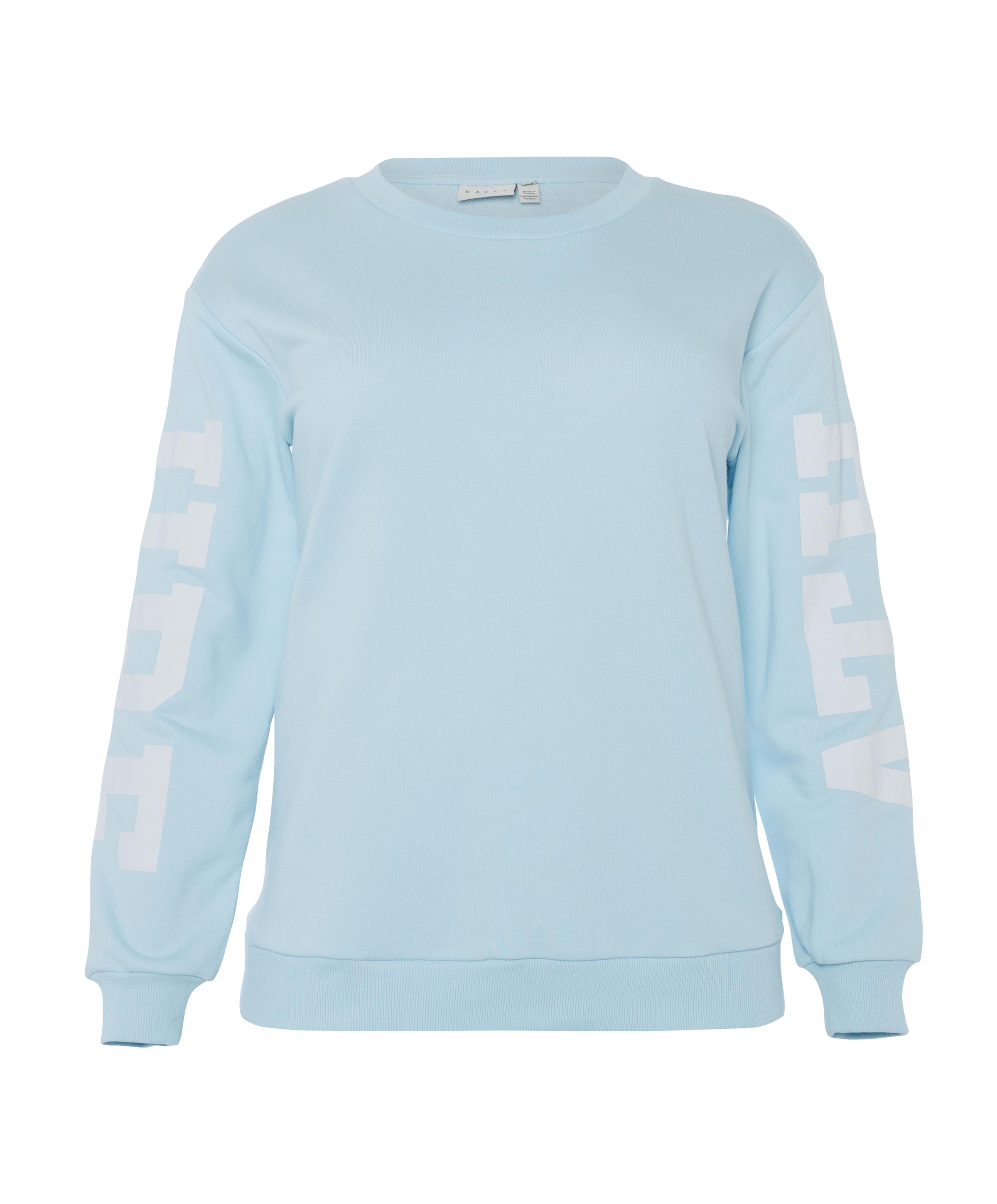 KAFFE Curve Dames sweater blauw