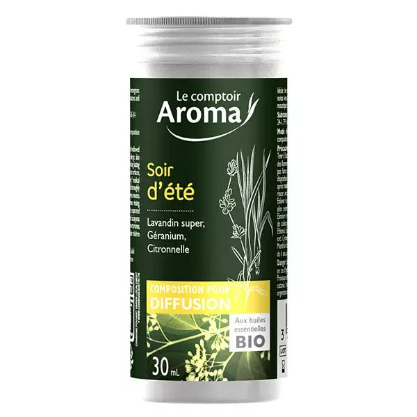 Le Comptoir Aroma Composição de difusão noturna de verão 30ml