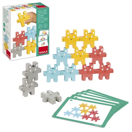 Jumbo Spiele GOULA Stapelspiel Kaninchen