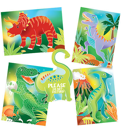BOX CANDIY Kreas?t - Vandfarvekunsts?t - Totally Dinosaurs
