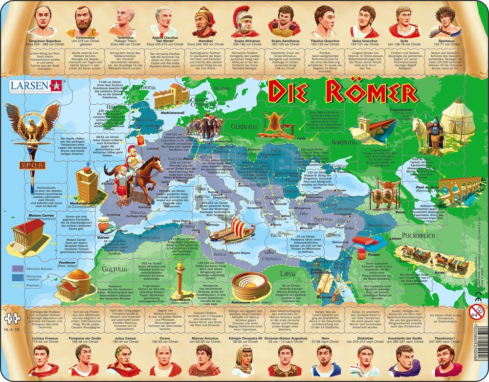 Larsen Puzzle Puzzle - Die Roemer
