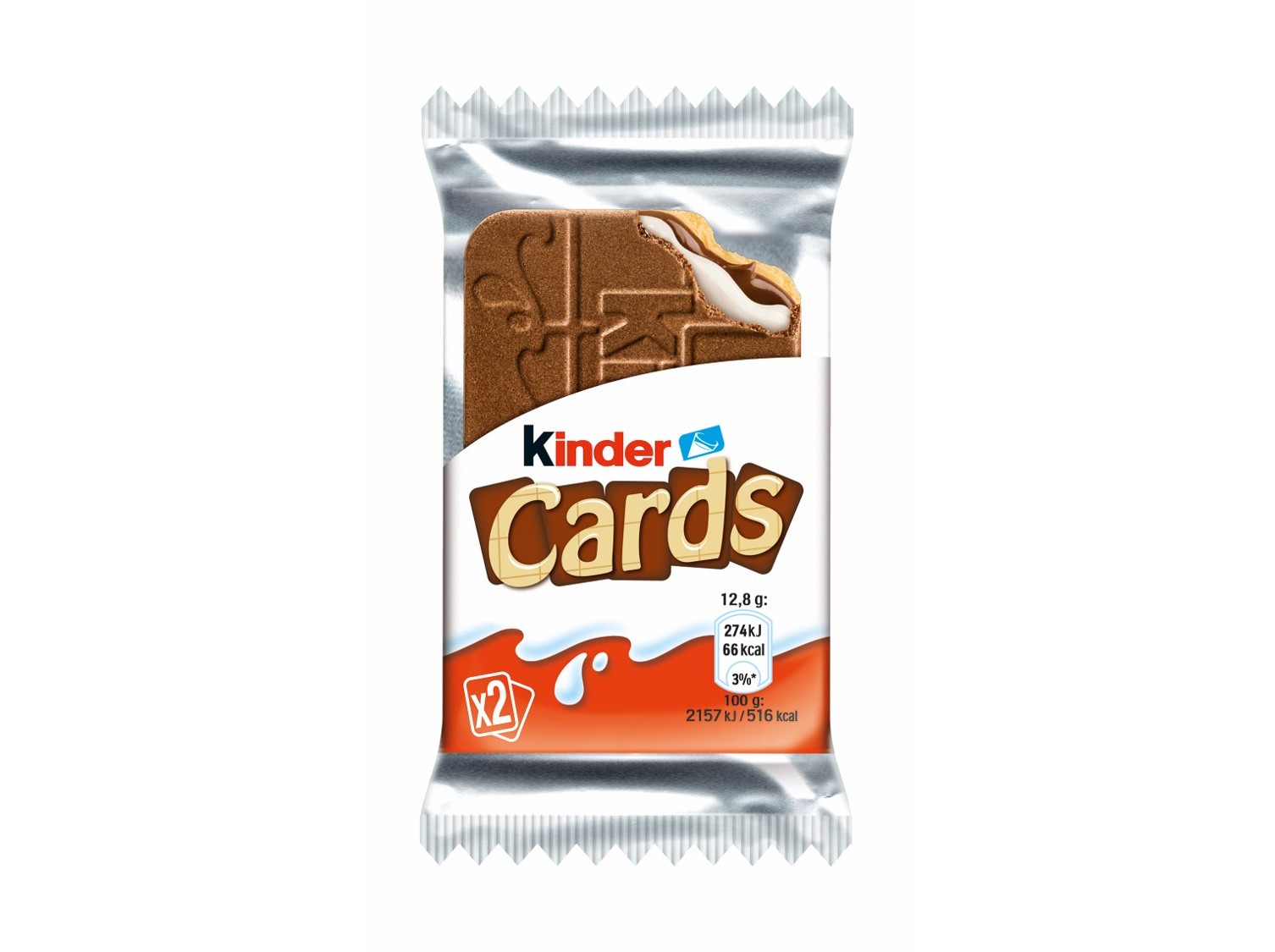 BOLACHA KINDER CARDS 26 G