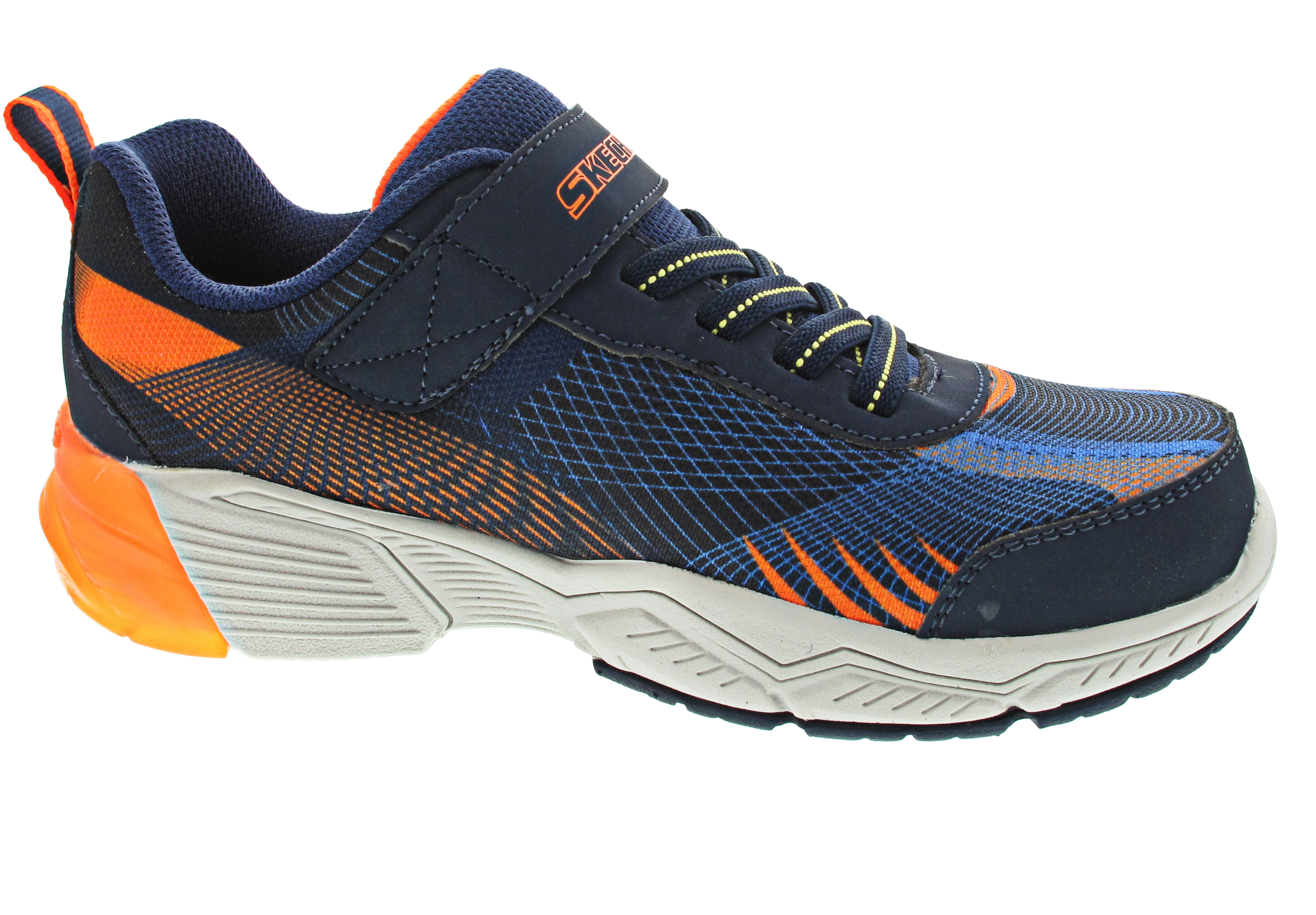 Skechers Thermoflux 2.0 Sneaker Klett blau