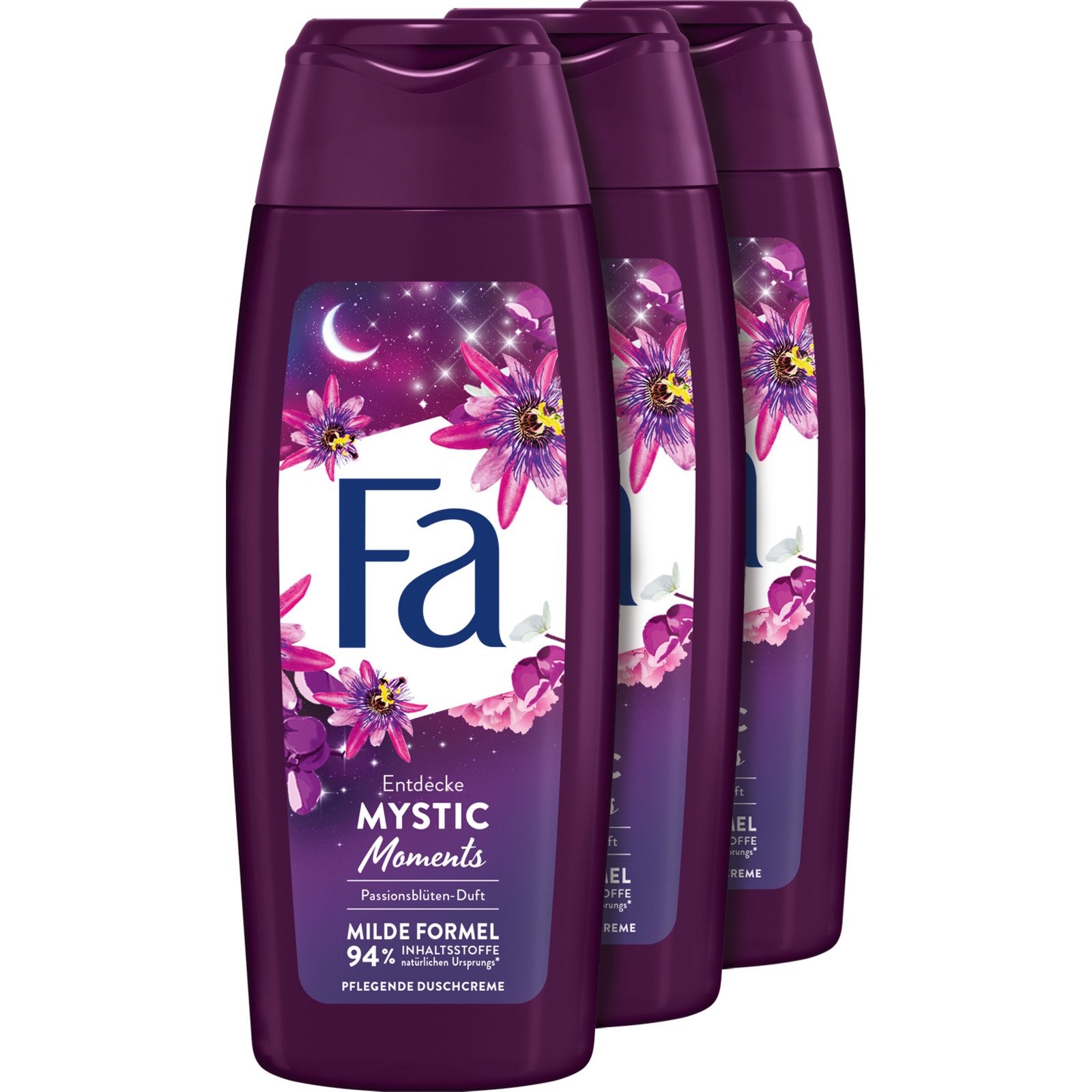 Fa Dusch Mystic Moments Sheabutter & Passion 3 x 250 ml
