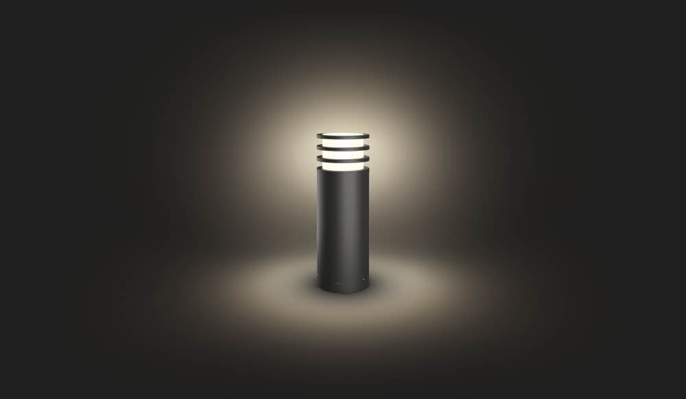 Philips Hue - Lucca Udendørs Lav Bedlampe - Warm White