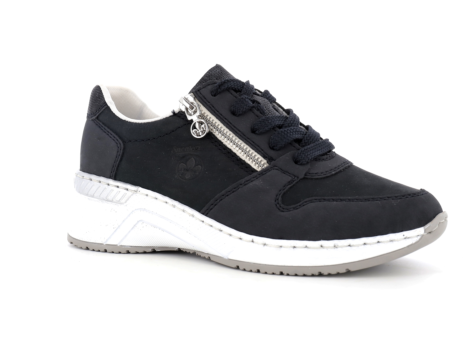 Rieker-N4338 Synthétique Marine