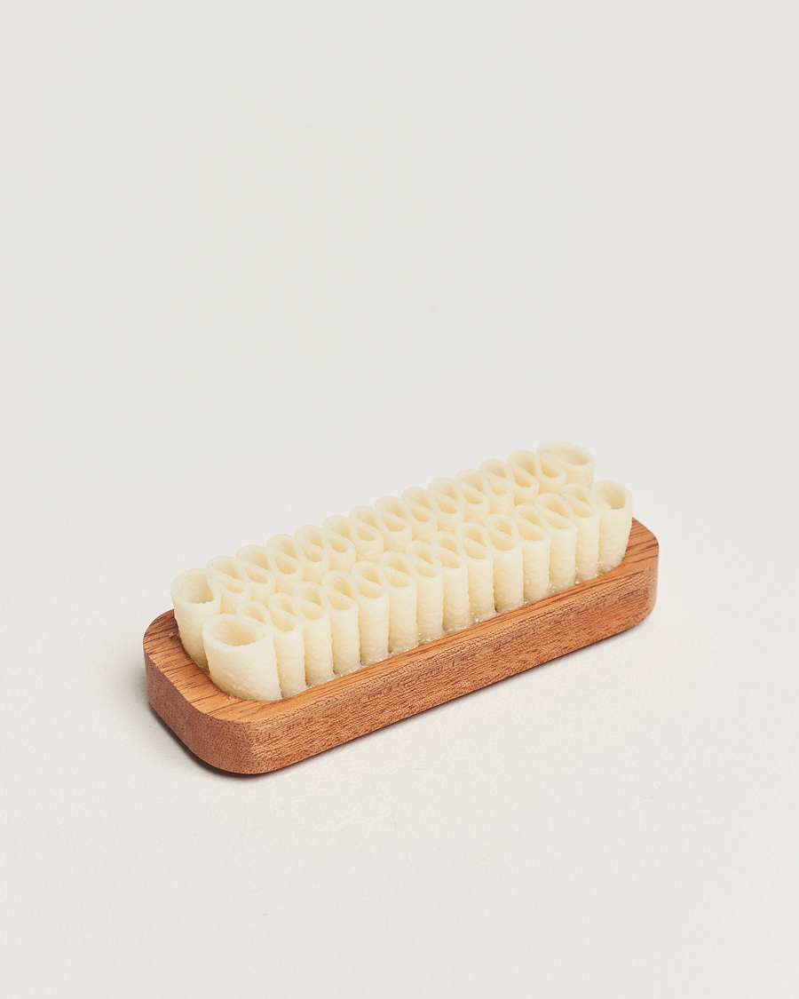 Saphir Medaille d'Or Crepe Suede Shoe Cleaning Brush Exotic Wood