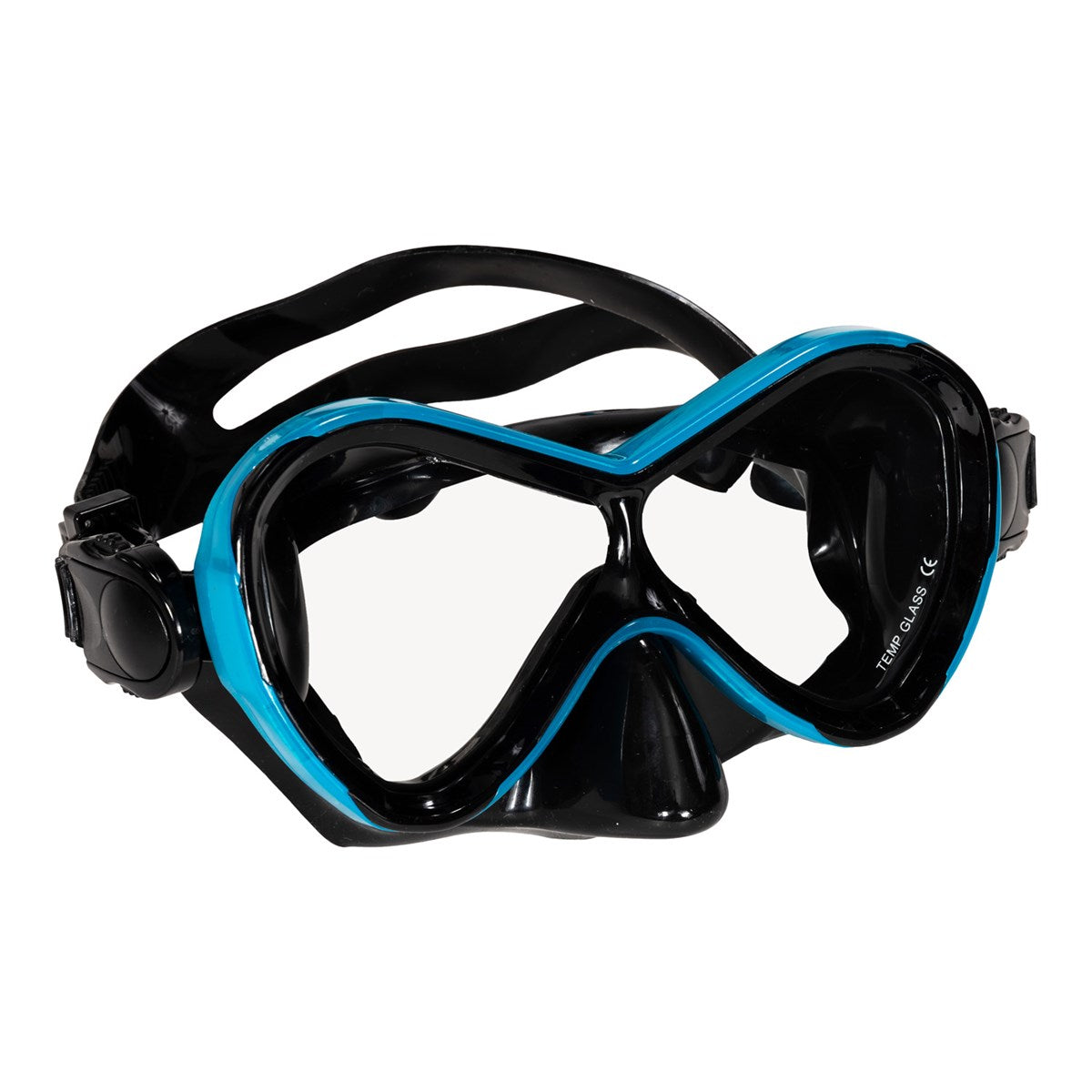 Atlantis Abaco Snorkelset - Black/Blue